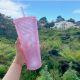 Starbucks 2021 Taiwan Christmas Pink Glitter 24oz Studded Cup Tumbler