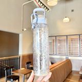 Starbucks 2021 China Christmas Love Skiing 21oz Double Wall Plastic Tumbler