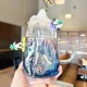 Starbucks 2021 China Christmas Crystal Snow Mountain 11oz Glass Cup