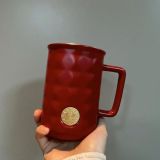 Starbucks 2021 China Christmas Classical Red Siren Logo 16oz Mug