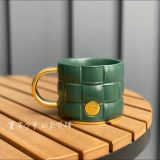 Starbucks 2021 China Christmas Red Green Gold Lovers 11oz Mug Set