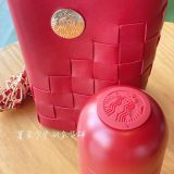 Starbucks 2021 China Christmas Red Capsule 7oz Cup Tumbler With Bag