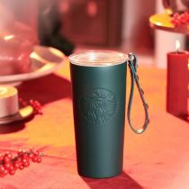 Starbucks 2021 China Christmas Green Rivet Stainless Steel 12oz Cup Tumbler