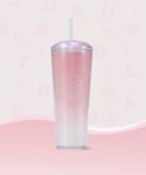 (Promotion over, price increases)Starbucks China 2021 Christmas Green Blue Black Pink Dome Studded Cup