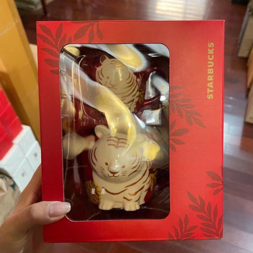 US$ 63.99 - Starbucks 2022 China Year of Tiger 12oz and 3oz Mug