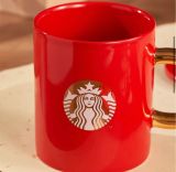 Starbucks 2022 China Gold Tiger 14oz Mug