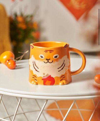 Starbucks 2022 China Cute Tiger Lucky Bag 14oz Mug