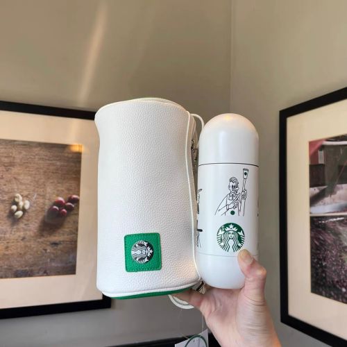 Starbucks 2021 China Lala Company 14oz Capsule Tumbler with Bag