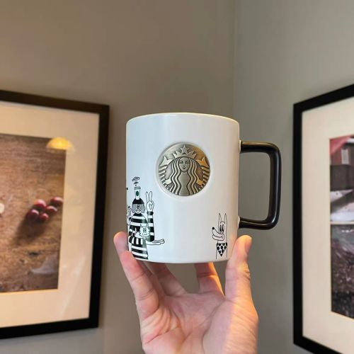 Starbucks 2021 China LALA Company Coffee Family Siren Logo 16oz Mug