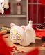 Starbucks 2022 China White Cloth Tiger Design Piggy Bank
