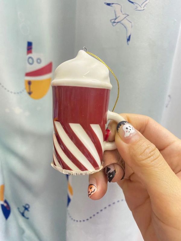 Starbucks China Red Cup Design Mini Ornament