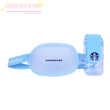 Starbucks 2020 China Blue Cute And Soft Rabbit 10oz Rotating Straw Cup Tumbler