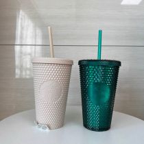 Starbucks 2022 Korea Green or Oats Grande Studded Cup
