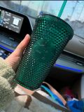 Starbucks 2022 Korea Green or Oats Grande Studded Cup