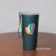 Starbucks 2022 China Valentine's Day Love Heart Rainbow 12oz SS Tumbler