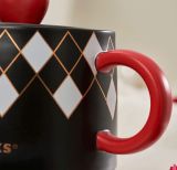 Starbucks 2022 China Valentine's Day Chessboard Teapot and Cup Set