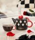 Starbucks 2022 China Valentine's Day Chessboard Teapot and Cup Set