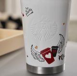 Starbucks 2022 China Valentine's Day scrawl 12oz Stainless Steel Tumbler