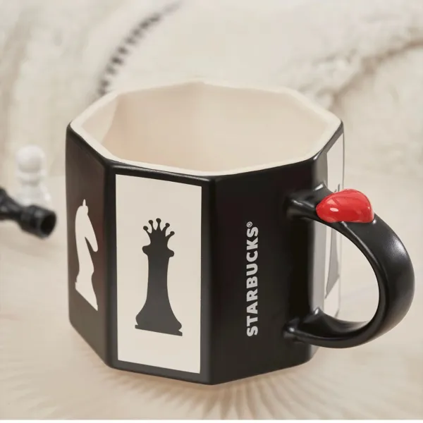 Starbucks 2022 China Valentine's Day Chess 14oz Mug