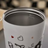 Starbucks 2022 China Valentine's Day scrawl 12oz Stainless Steel Tumbler