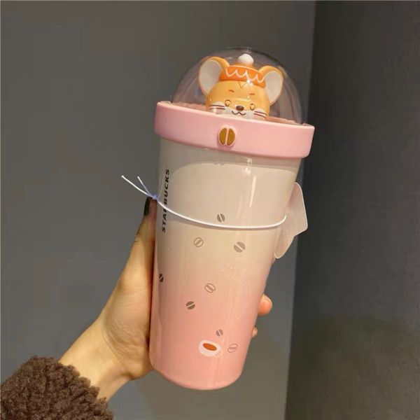 Starbucks 2020 China Rat Year Coffee Wake up 17oz SS Tumbler