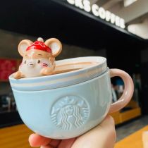 Starbucks 2020 China Rat Enjoys the Coffee 12oz Mug