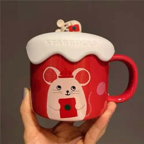 Starbucks 2020 China Rat Year Red Packet 10oz Mug