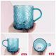 Starbucks 2022 Taiwan Sakura Blossom Blue 14oz Glass Cup