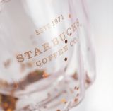 Starbucks 2022 China Sakura 12oz Double Wall Glass Cup