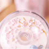 Starbucks 2022 China Pink Sakura Flying 16oz Double Wall Plastic Cup Tumbler