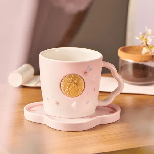 Starbucks 2022 China Sakura Flying 13oz Mug set
