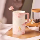 Starbucks 2022 China Sakura Blossom 16oz Mug with Stick