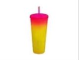Starbucks 2022 Taiwan Sunset or Purple Oil Slick 24oz Studded Cup Tumbler
