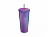 Starbucks 2022 Taiwan Sunset or Purple Oil Slick 24oz Studded Cup Tumbler