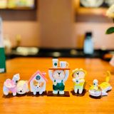 Starbucks 2022 China Sakura Bear Display Toy