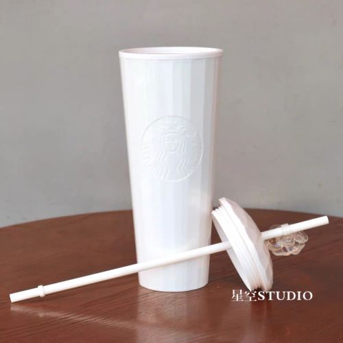 US$ 52.99 - Starbucks 2022 China White Camellia Dome 24oz Cup Tumbler -  m.