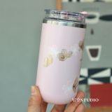 Starbucks 2022 China Sakura 12oz SS Tumbler with Bag