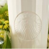 Starbucks 2022 China White Camellia Dome 24oz Cup Tumbler
