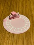 Starbucks 2022 China Pink Sakura Train Coaster