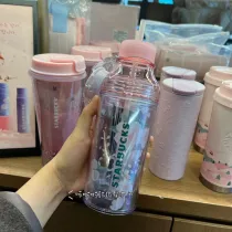 Starbucks 2022 Korea Sakura 16oz Tumbler ship in the end of Mar. or ealier of Apr.