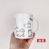 Starbucks 2022 Taiwan polar bear and pet mug