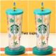 Starbucks 2022 Korea Summer Sunflower 24oz two Cups Set ship after 12th Apr.