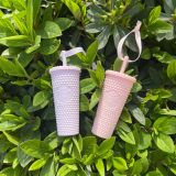 Starbucks 2022 China Sakura Pink Or Purple mini Studded Keychain Ornament