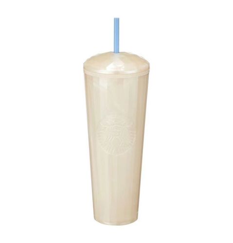 Starbucks 2022 Korea White Dome 24oz Cup Tumbler