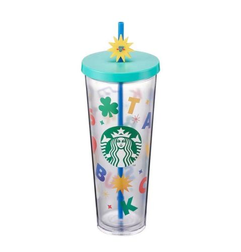 Starbucks 2022 Korea Summer Sunflower 24oz Cup Tumbler