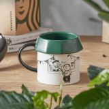 Starbucks 2022 China Coffee Bear Siren Logo 12oz Mug with Gift box