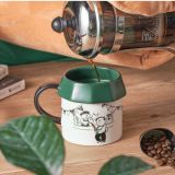 Starbucks 2022 China Coffee Bear Siren Logo 12oz Mug with Gift box