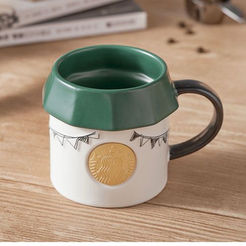 Starbucks 2022 China Coffee Bear Siren Logo 12oz Mug with Gift box
