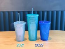 Starbucks 2022 Japan Blue Or Light Green Studded Tumbler