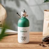 Starbucks 2022 China Barista Bear 7oz Capsule SS Tumbler